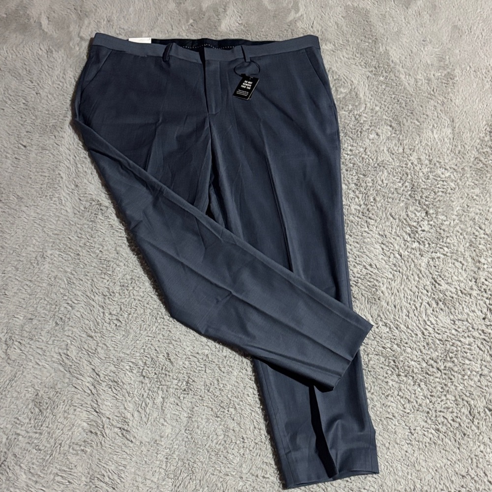 Express Men's Charcoal Dress Pants